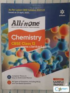 Buy CBSE All In One Chemistry Class 12 2022 23 Edition As Per Latest