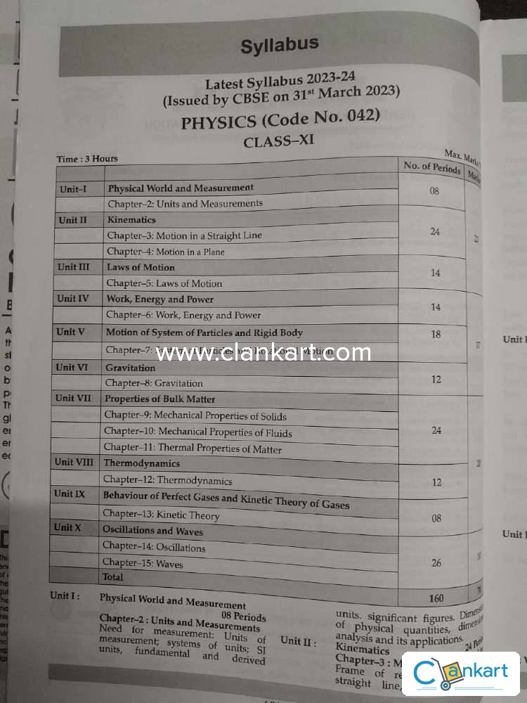 Buy Oswaal CBSE Physics Question Bank Class 11 Book In Excellent