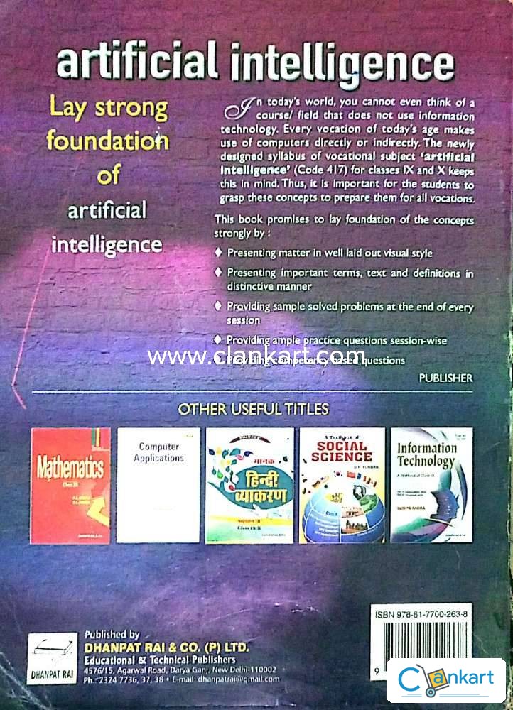 Buy 'Artificial Intelligence Code 417 Sumita Arora' Book In Excellent ...