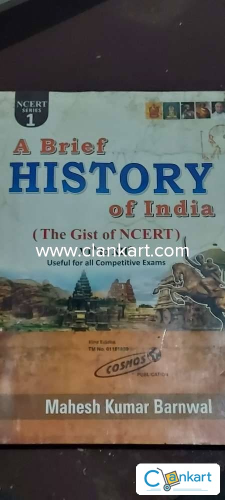 Buy 'A Brief History Of India (Ncert Gist)' Book In Good Condition At ...