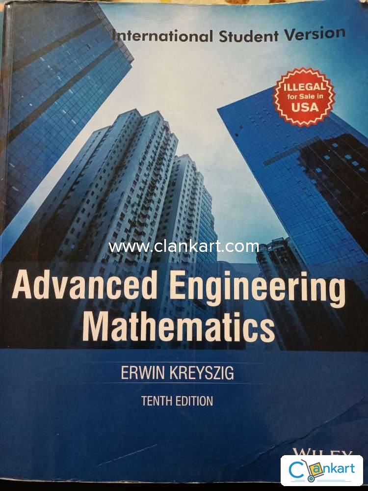 Buy 'Advanced Engineering Mathematics, 10Ed, Isv' Book In