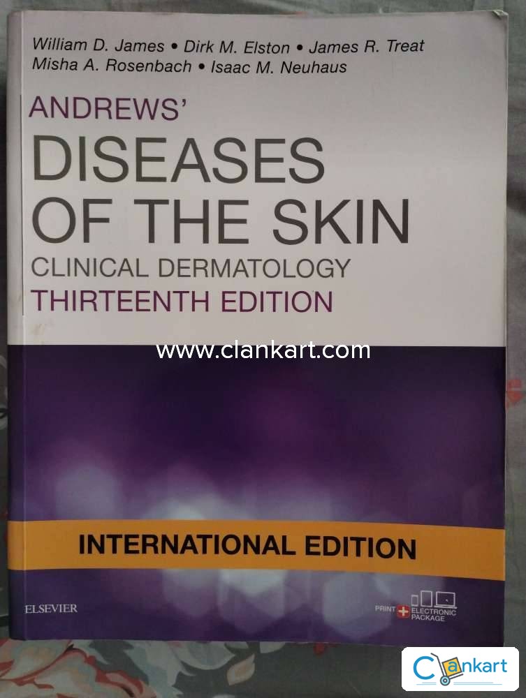 Livro Em Inglês Andrews Diseases Of The Skin 12th Edition