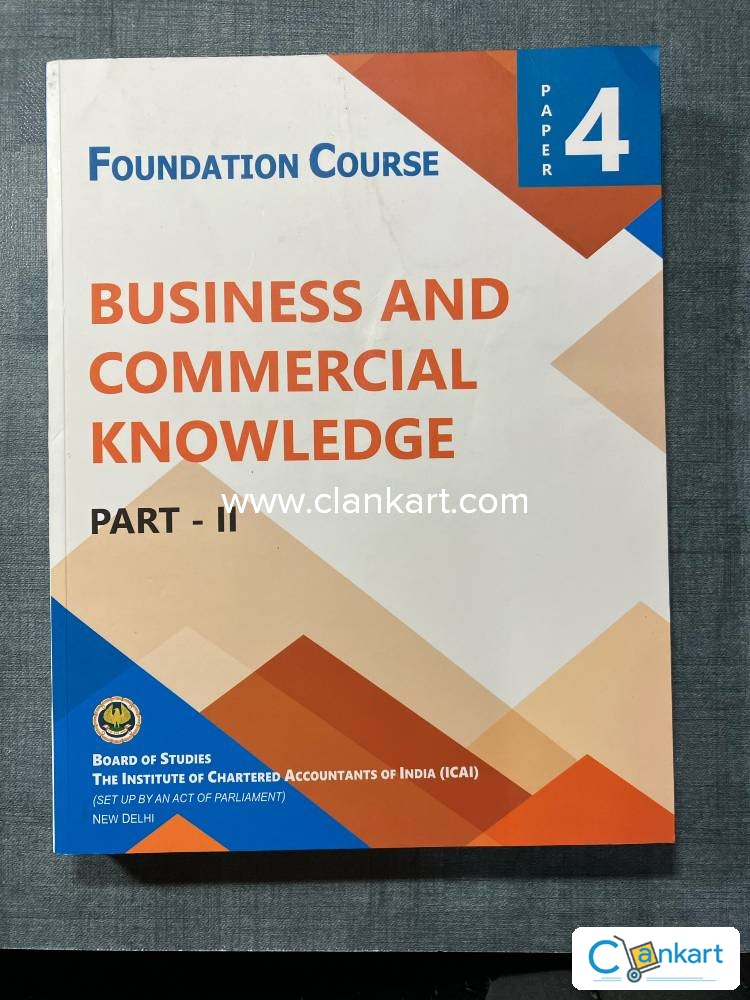 CA Foundation Paper 4 part 2 Business and Commercial Knowledge in Tamil