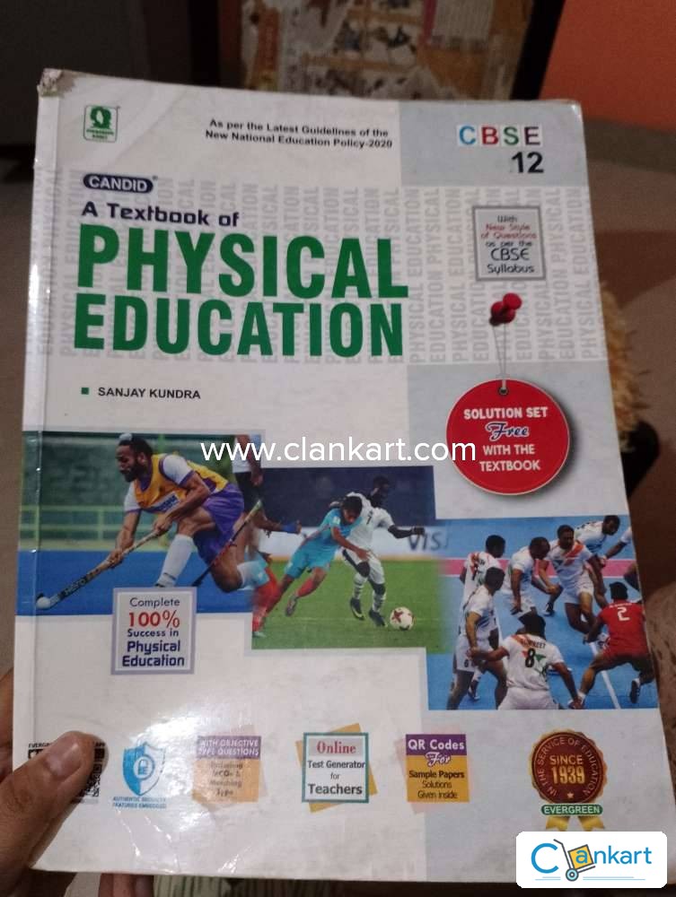 Buy Cbse A Textbook Of Physical Education Class Xii Book In Excellent Condition At