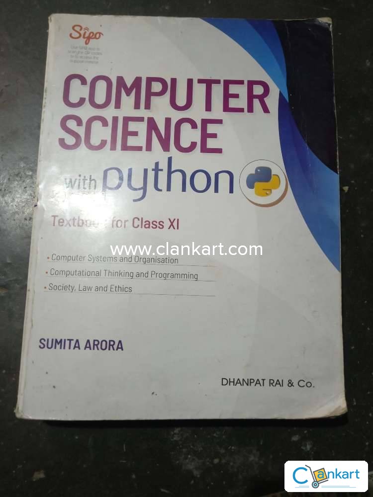 Buy 'Computer Science In Python 11th Class' Book In Good Condition At ...