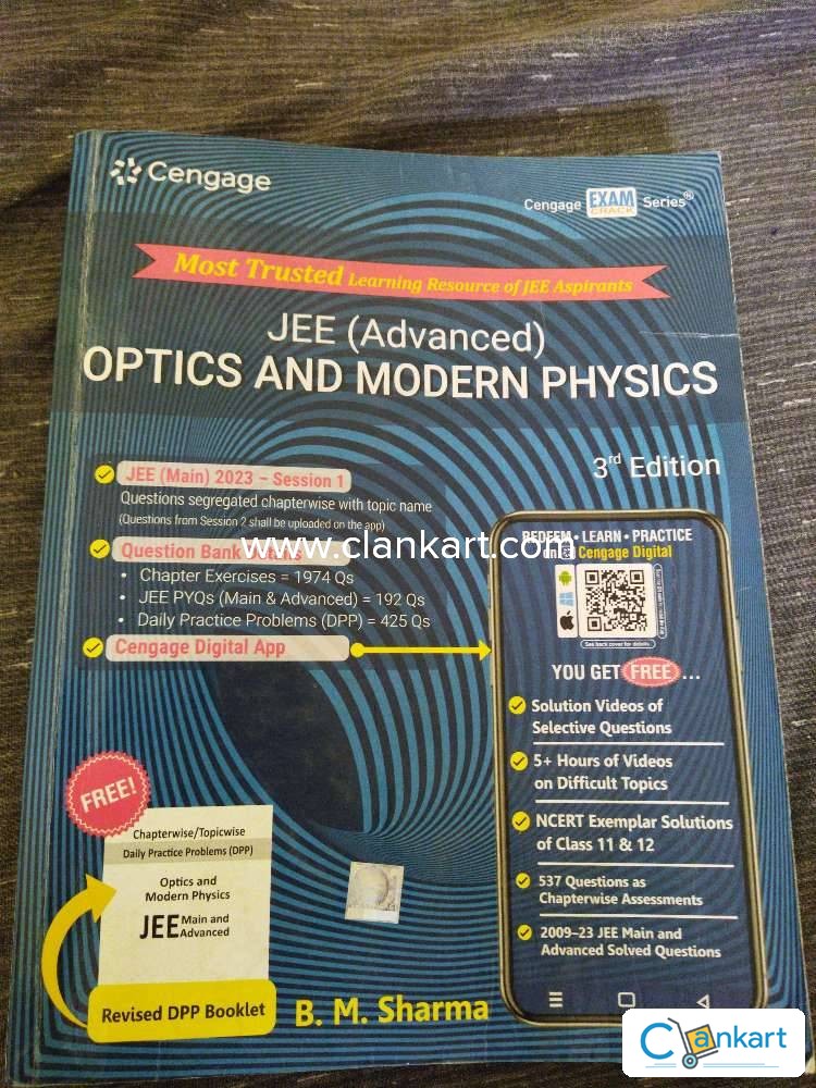 Buy 'Jee (Advanced) Optics And Modern Physics 3/E' Book In Excellent ...