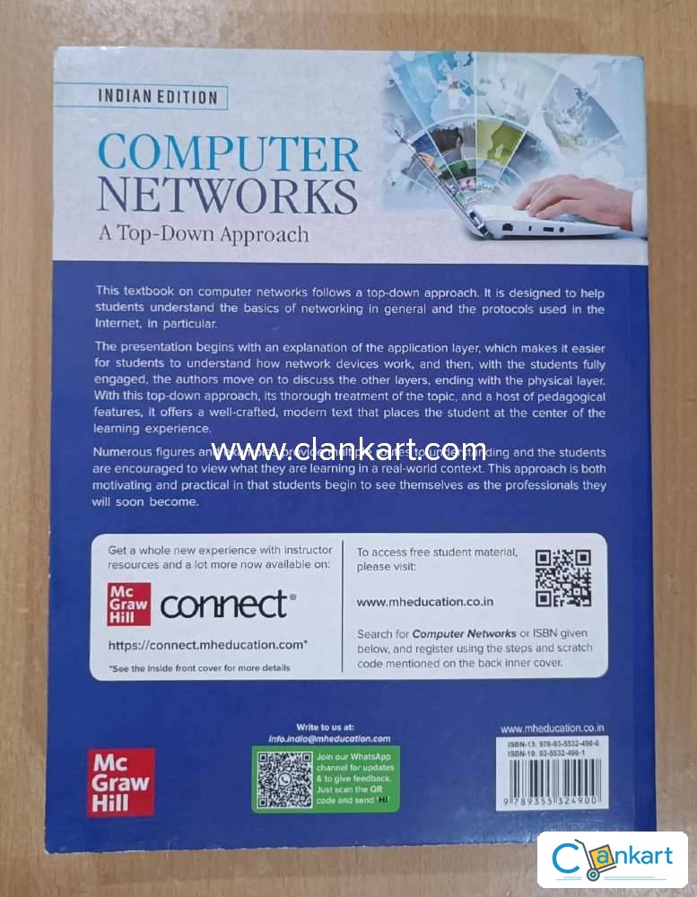 Buy 'Computer Networks: A Top Down Approach Book By Forouzan, ISBN ...