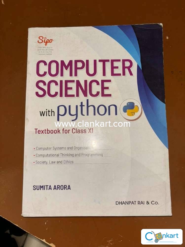 Buy 'Computer Science With Python Textbook And Practical Book For Class ...