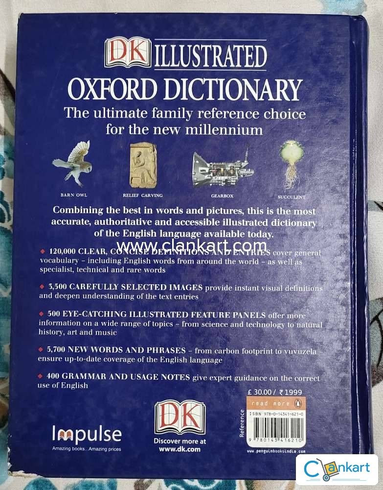 Good　Oxford　Book　Buy　At　In　'Illustrated　Dictionary'　Condition
