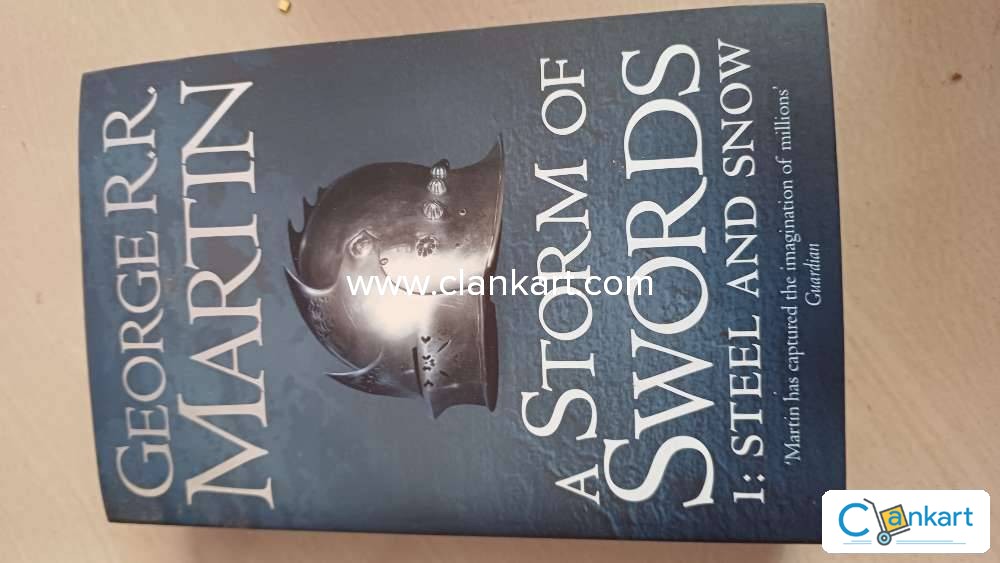 A Storm of Swords: Steel and Snow: Book 3 Part 1 of a Song of Ice and Fire:  Martin, George R.R.: 9780007447848: : Books