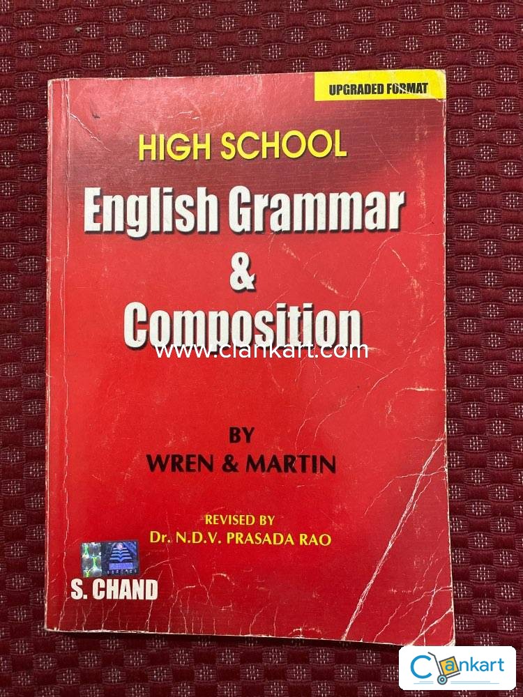 Buy High School English Grammar By Wren And Martin Book In Excellent Condition At 2503