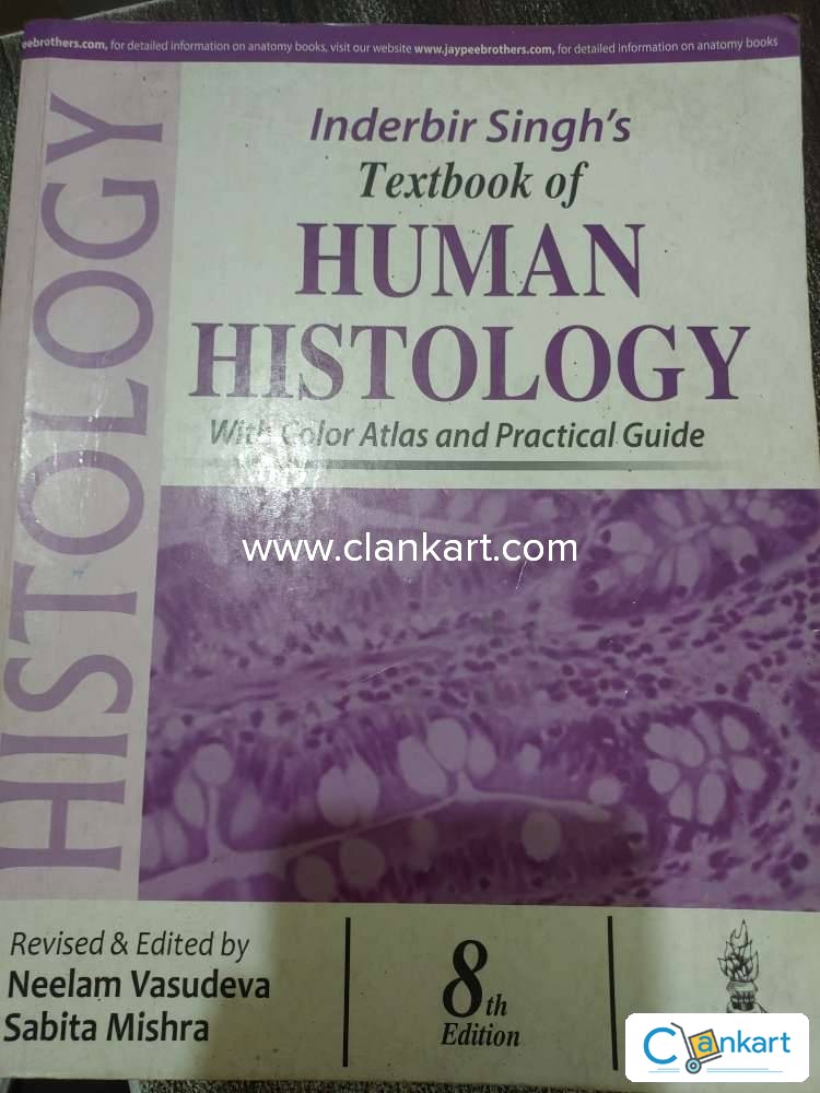 Buy 'Inderbir Singh's Textbook Of Human Histology: With Color Atlas And ...