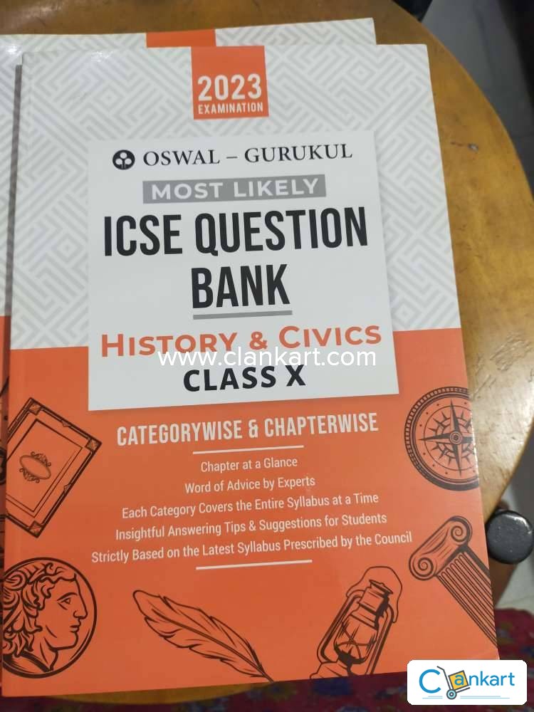 Buy 'Oswal - Gurukul History & Civics Most Likely Question Bank: ICSE ...