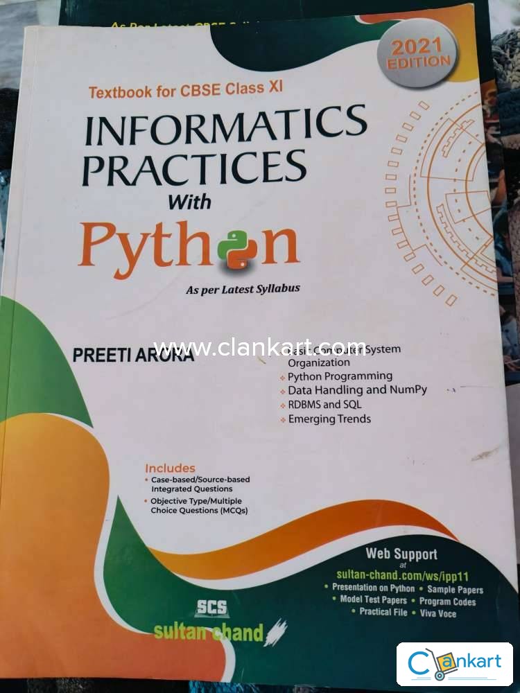 Buy 'Informatics Practices With Python: Textbook For CBSE Class 11 ...