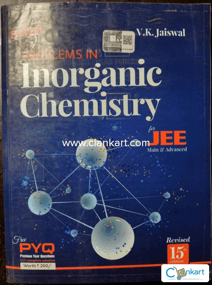 Buy 'Problems In Inorganic Chemistry For JEE (Main & Advanced) - 15 ...