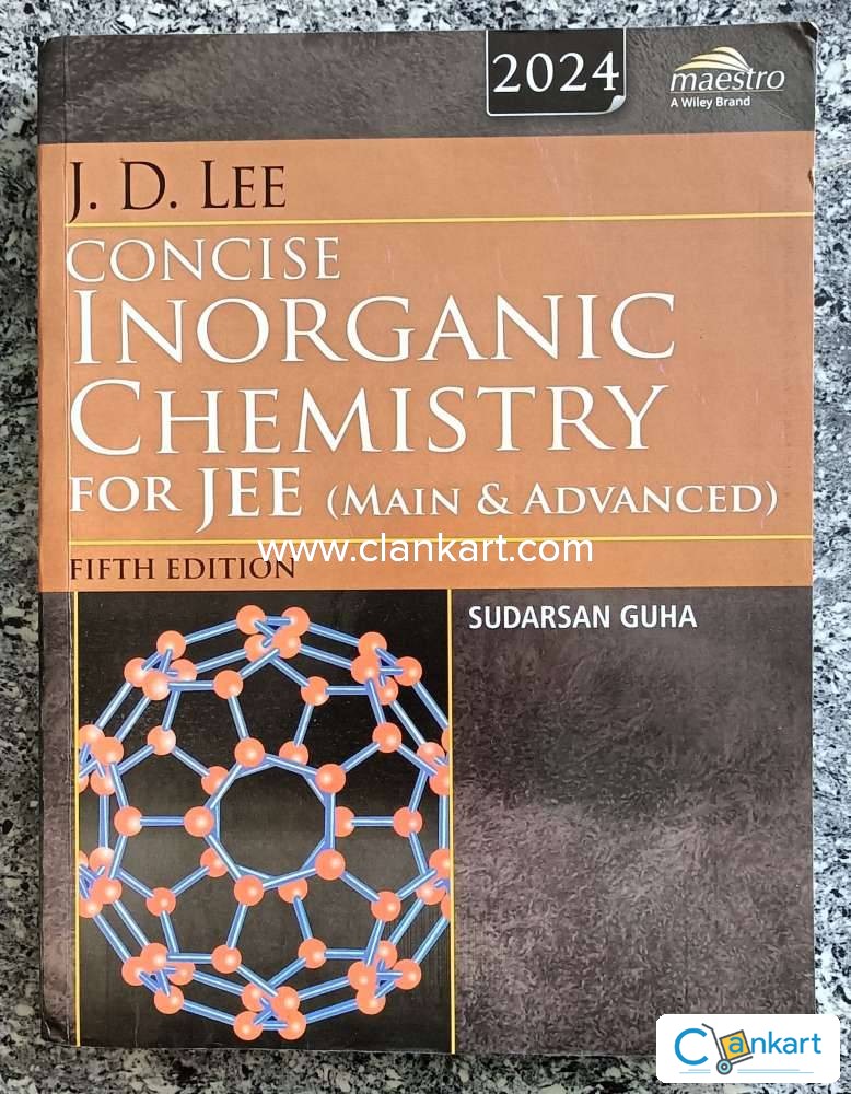 Buy 'wiley's J.d. Lee Concise Inorganic Chemistry For Jee (main 