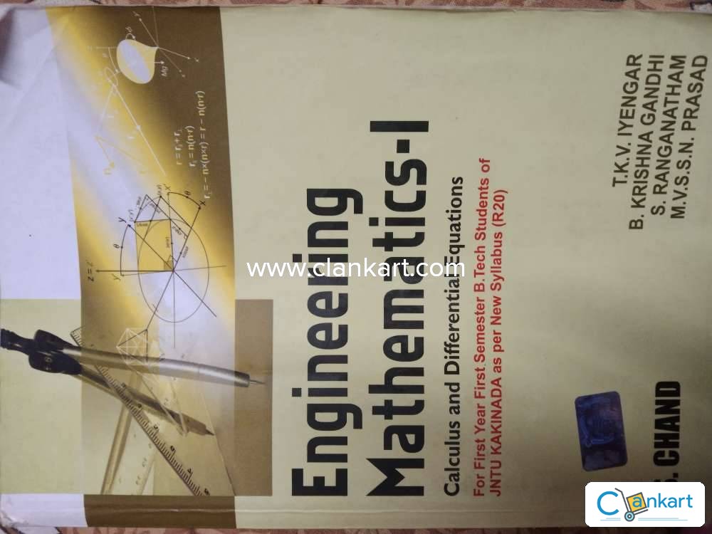 Buy Engeneering Mathematics 1 Book In Excellent Condition At Clankart