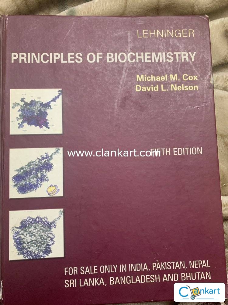 Buy 'Lehninger Principle Of Biochemistry 5th Edition' Book In Fair ...