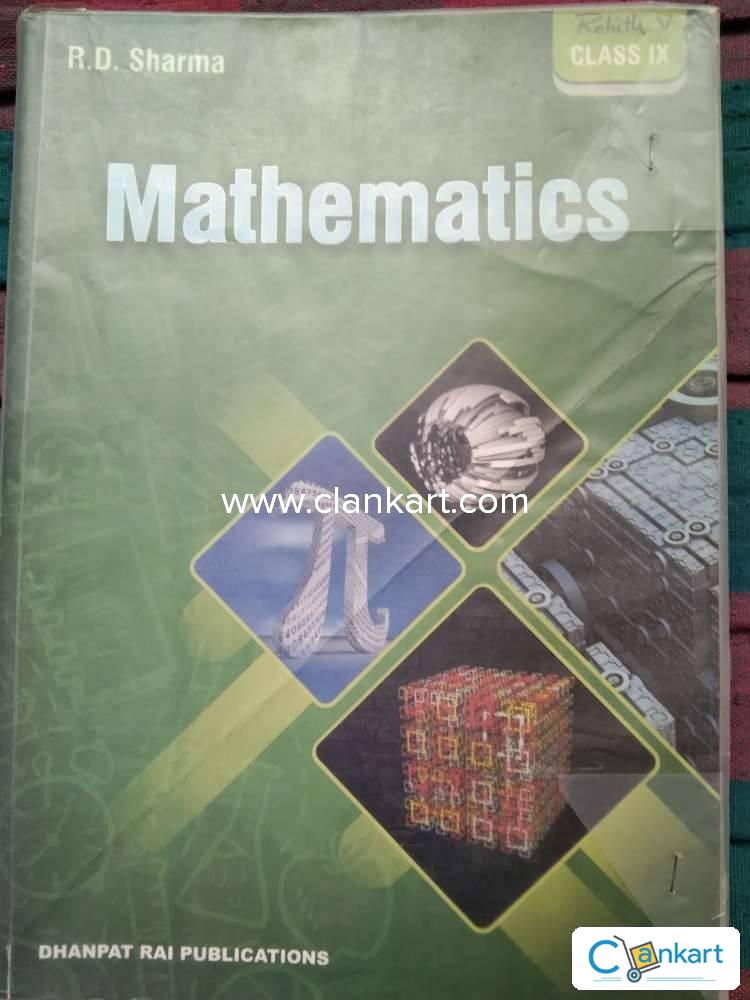 Buy 'Mathematics For Class 9 By R D Sharma' Book In Excellent Condition ...