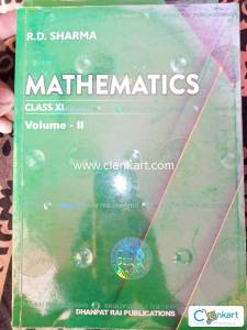 Buy 'R.D.Sharma Mathematics Volume 1 And 2' Book In Excellent Condition ...