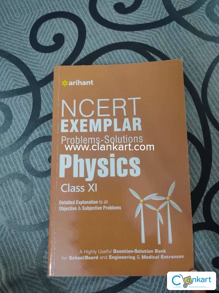 Buy Ncert Exemplar Problems Solutions Physics Class Xi Book In Excellent Condition At 0077