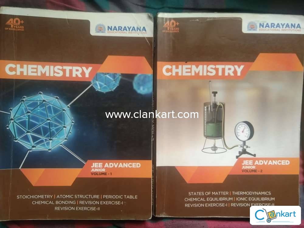 Buy Narayana Institute Chemistry Pack Of 4 Volume 1 To 5 Jee