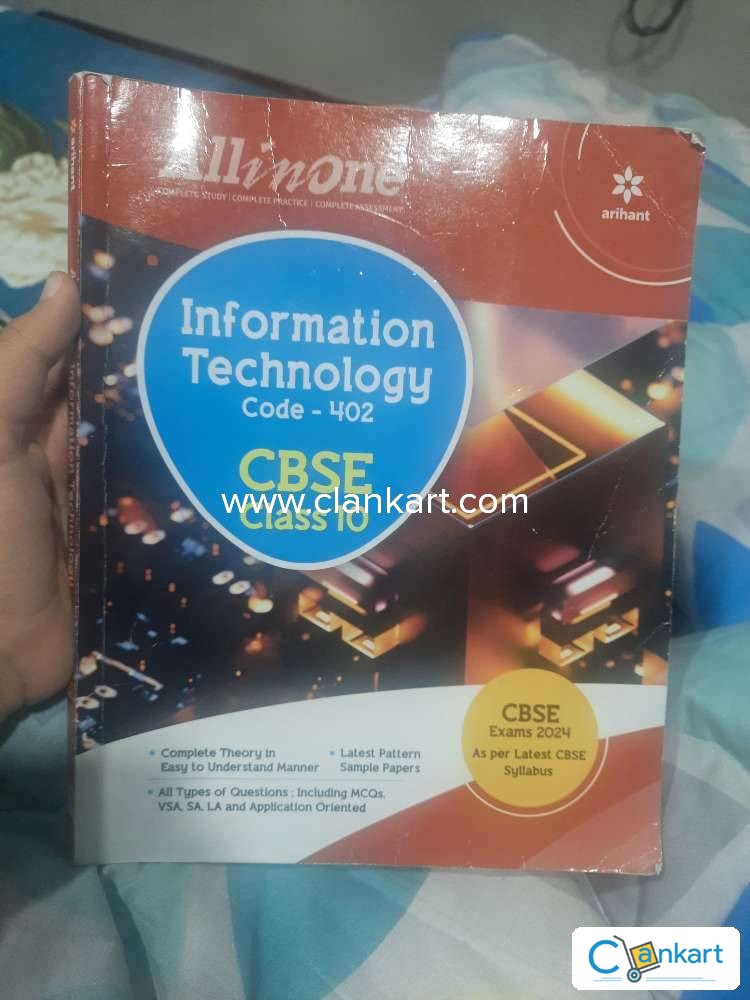 Buy 'Information Technology Class 10' Book In Excellent Condition At ...