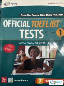 Buy 'Official TOEFL IBT TESTS VOLUME 1' Book In Excellent