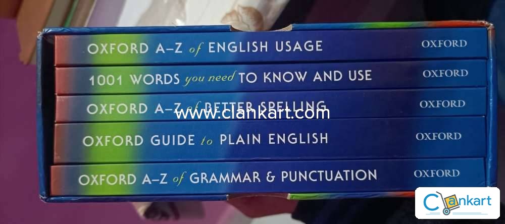 Buy 'Oxford English Language Reference (Setof 5 Books) (English)' Book In  Excellent Condition At Clankart.com