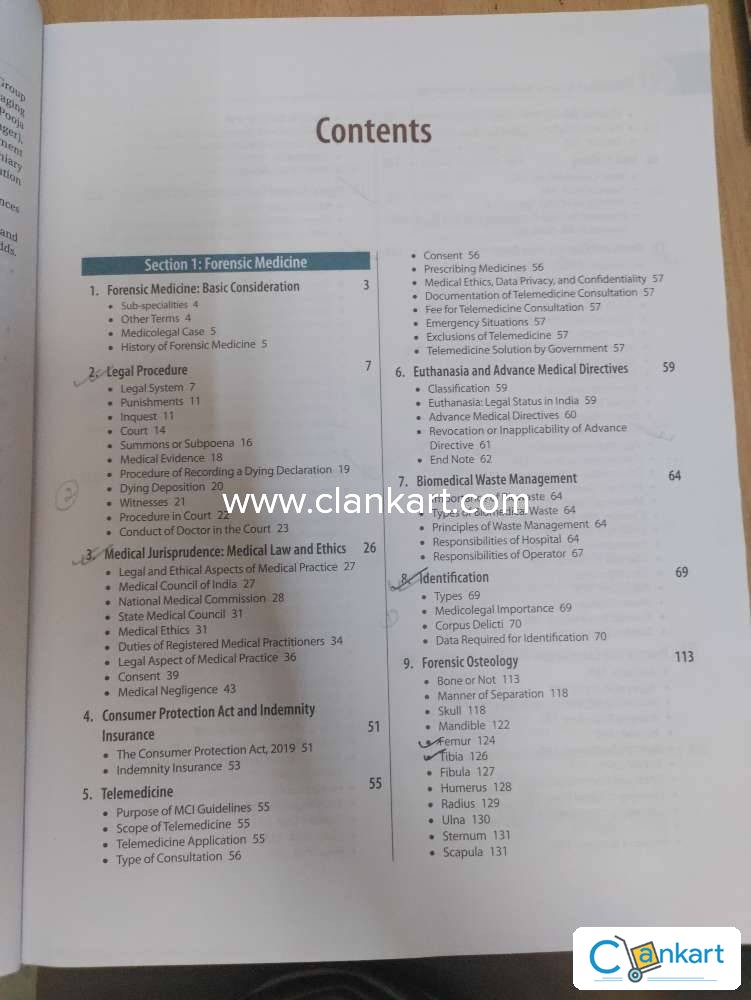 Buy 'Principles Of Forensic Medicine & Toxicology: As Per The ...