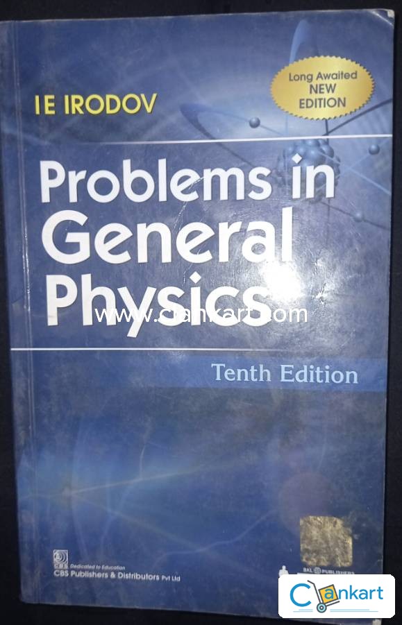 Buy 'Problems In GENERAL PHYSICS By IE IRODOV 10th Edit' Book In ...