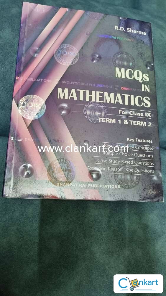 Buy 'Mathematics For Class 9 - CBSE - By R.D. Sharma Examination 2022 ...