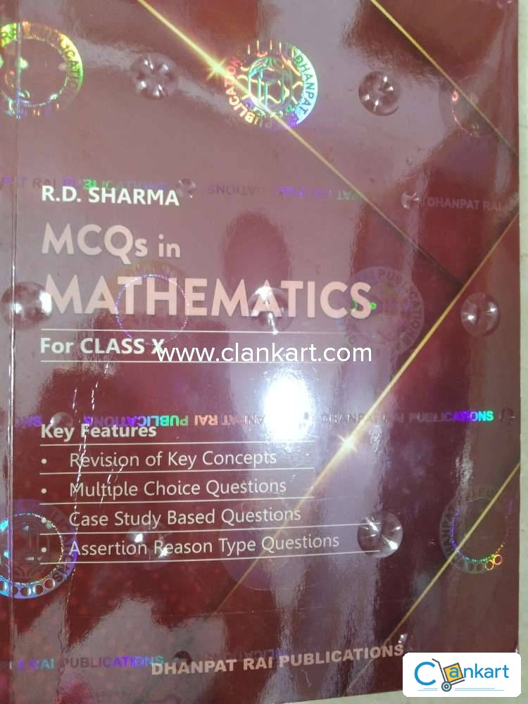 Buy 'Mathematics For Class 10 - CBSE - By R.D. Sharma Examination 2022 ...