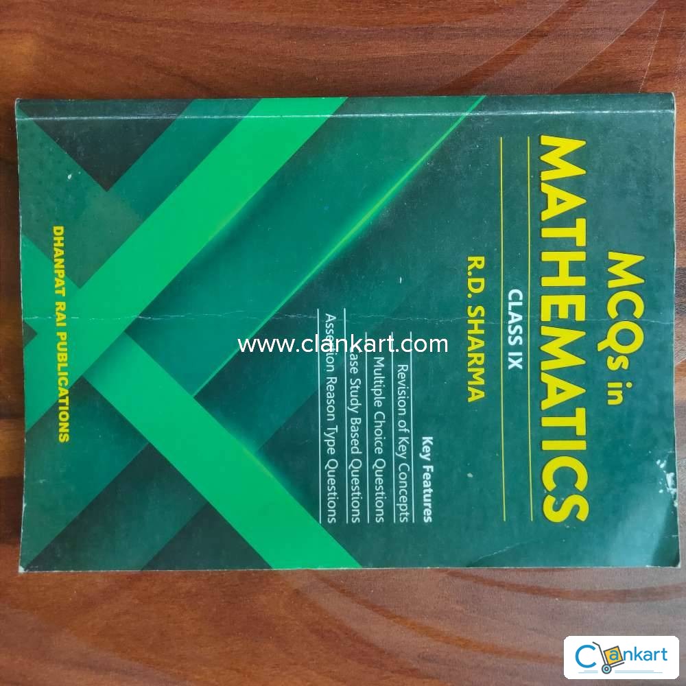 Buy 'mathematics For Class 9 - Cbse - By R.d. Sharma Examination 2022 