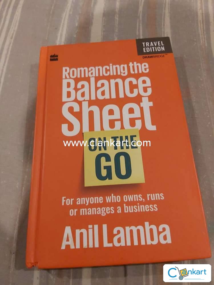 Buy 'Romancing The Balance Sheet: On The Go' Book In Excellent ...