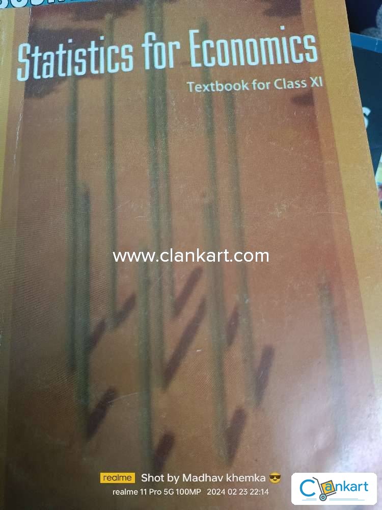 Buy Statistics Economic Class 11 Total New Book Ncert Book In Excellent Condition At