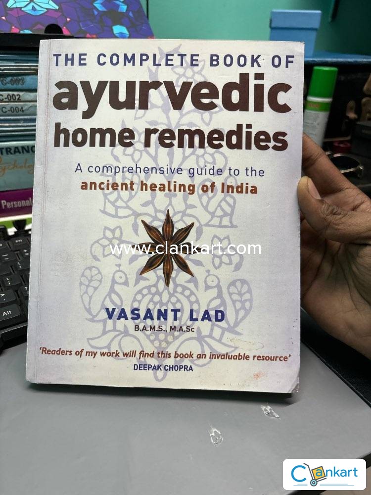 Buy The Complete Book Of Ayurvedic Home Remedies A Comprehensive Guide To The Ancient Healing Of India Book In Excellent Condition At Clankart