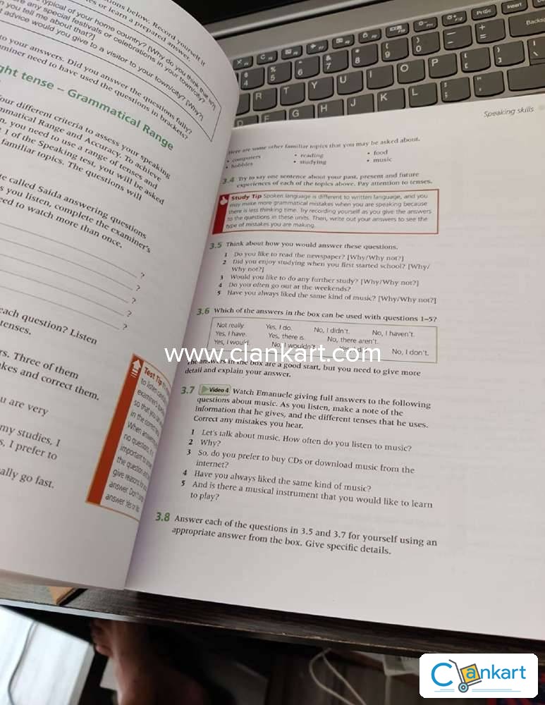 Buy 'The Official Cambridge Guide To IELTS Student's Book With Answers With  DVD Rom' Book In Good Condition At Clankart.com
