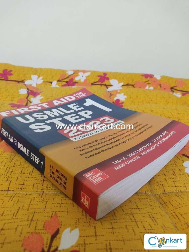 Buy 'USMLE STEP 1 FIRST AID' Book In Excellent Condition At Clankart.com